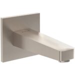 Vitra Root Square Bath Spout Nickel