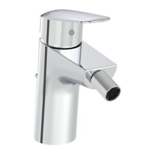 Vitra Flow Round Bidet Mixer Tap Chrome