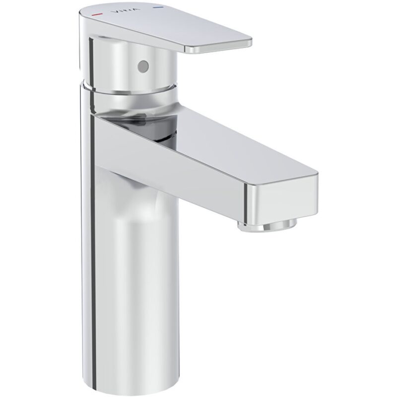 Vitra Flow Square Large Basin Mixer Tap Chrome