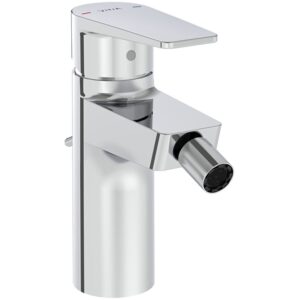 Vitra Flow Square Bidet Mixer Tap Chrome