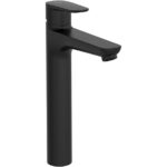 Vitra Flow Soft Tall Basin Mixer Matt Black