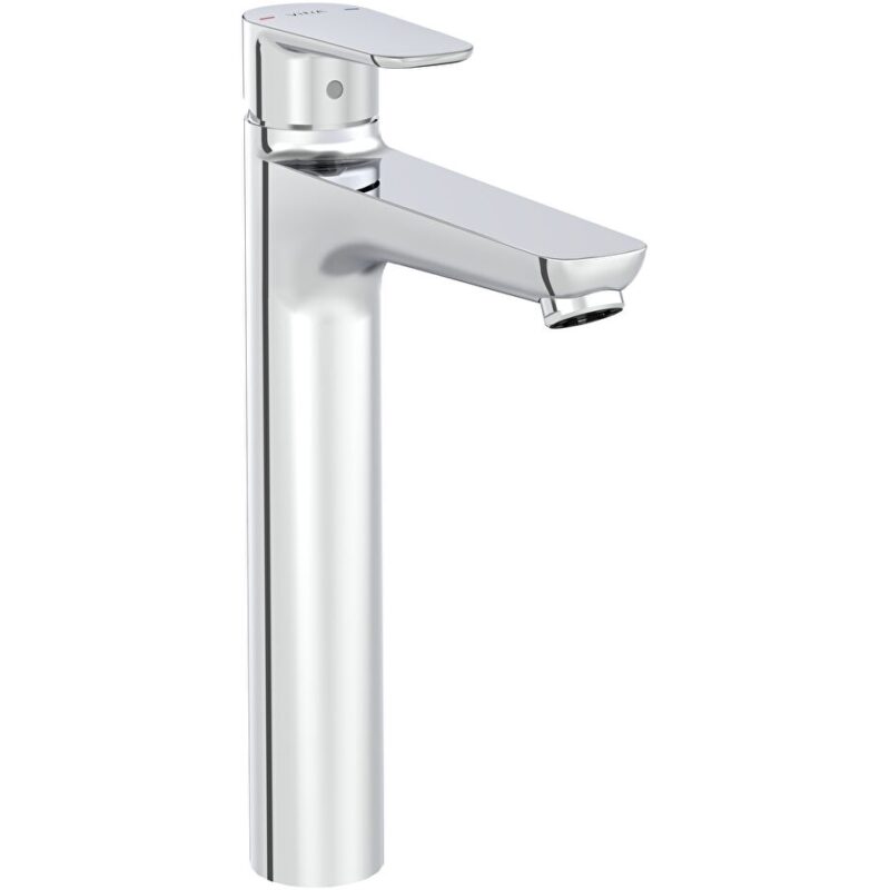 Vitra Flow Soft Tall Basin Mixer Chrome