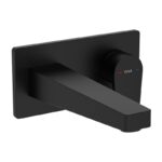 Vitra Flow Square Built-In Basin Mixer Matt Black